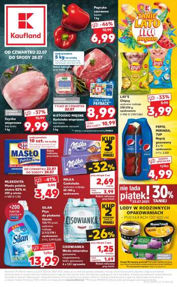 Gazetka Kaufland - 22.7.2021 - 28.7.2021.