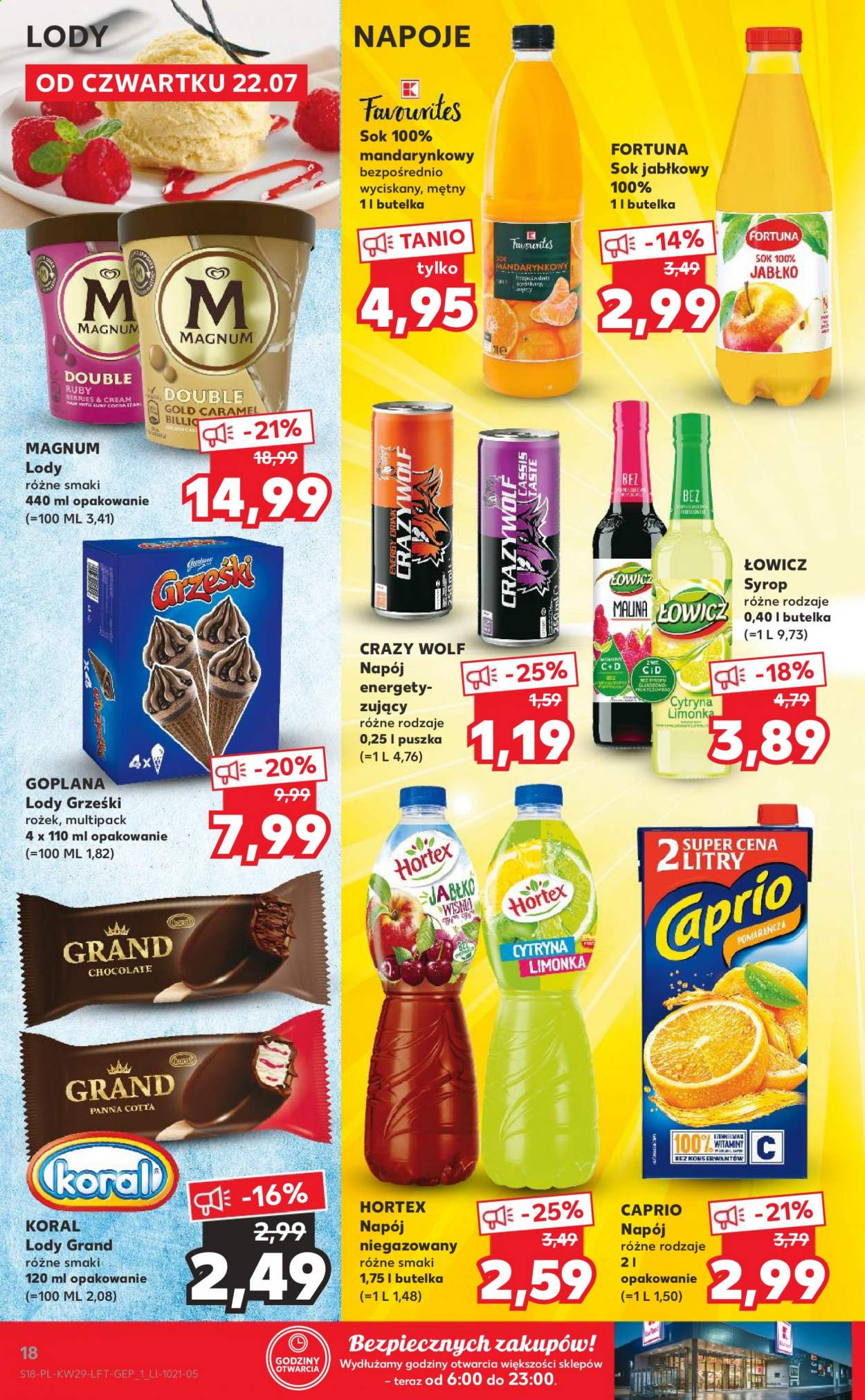 Gazetka Kaufland - 22.07.2021 - 28.07.2021. Strona 18