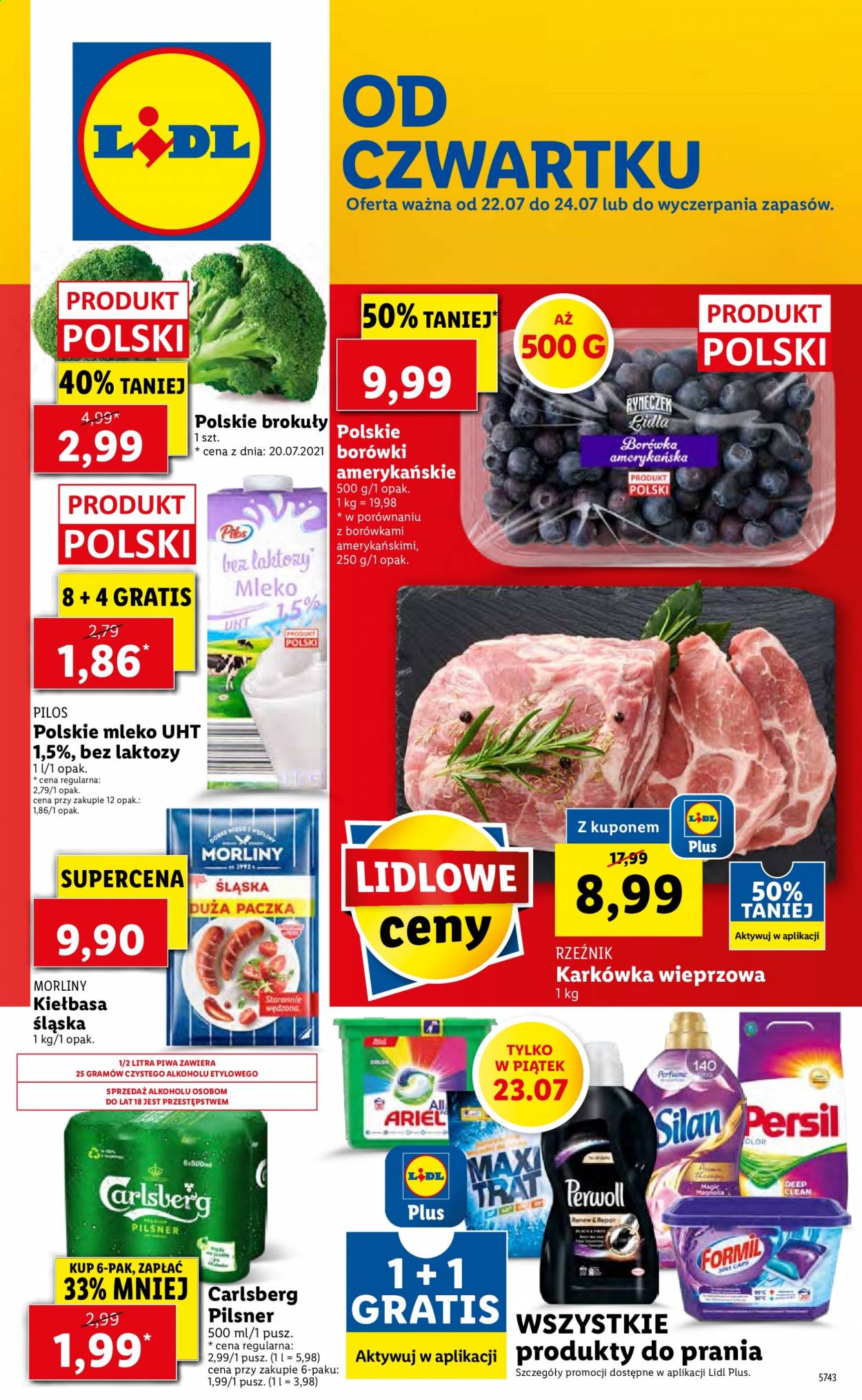 Gazetka Lidl - 22.07.2021 - 24.07.2021. Strona 1