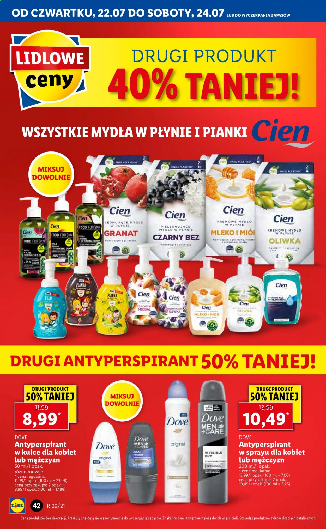 Gazetka Lidl - 22.07.2021 - 24.07.2021. Strona 42
