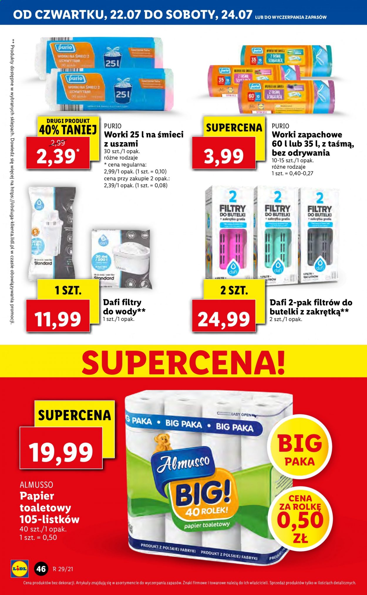 Gazetka Lidl - 22.07.2021 - 24.07.2021. Strona 46