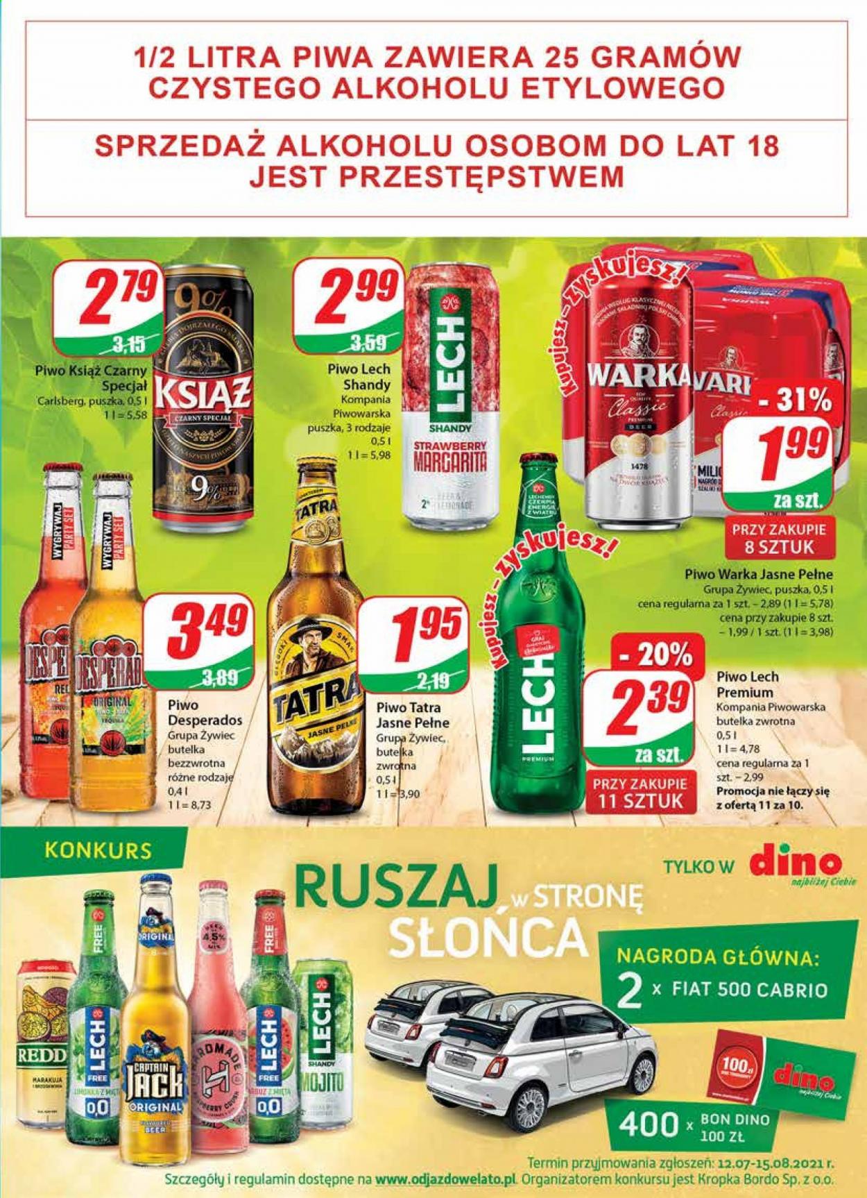 Gazetka Dino - 21.07.2021 - 27.07.2021. Strona 15