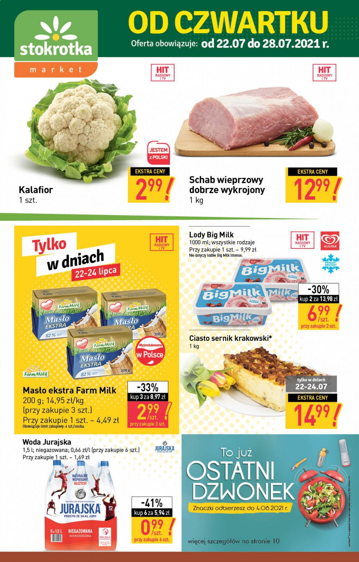 Gazetka Stokrotka Market - 22.07.2021 - 28.07.2021. Strona 1