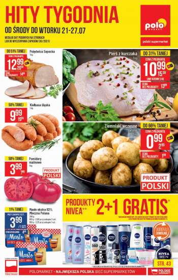Gazetka Polomarket - 21.7.2021 - 27.7.2021.