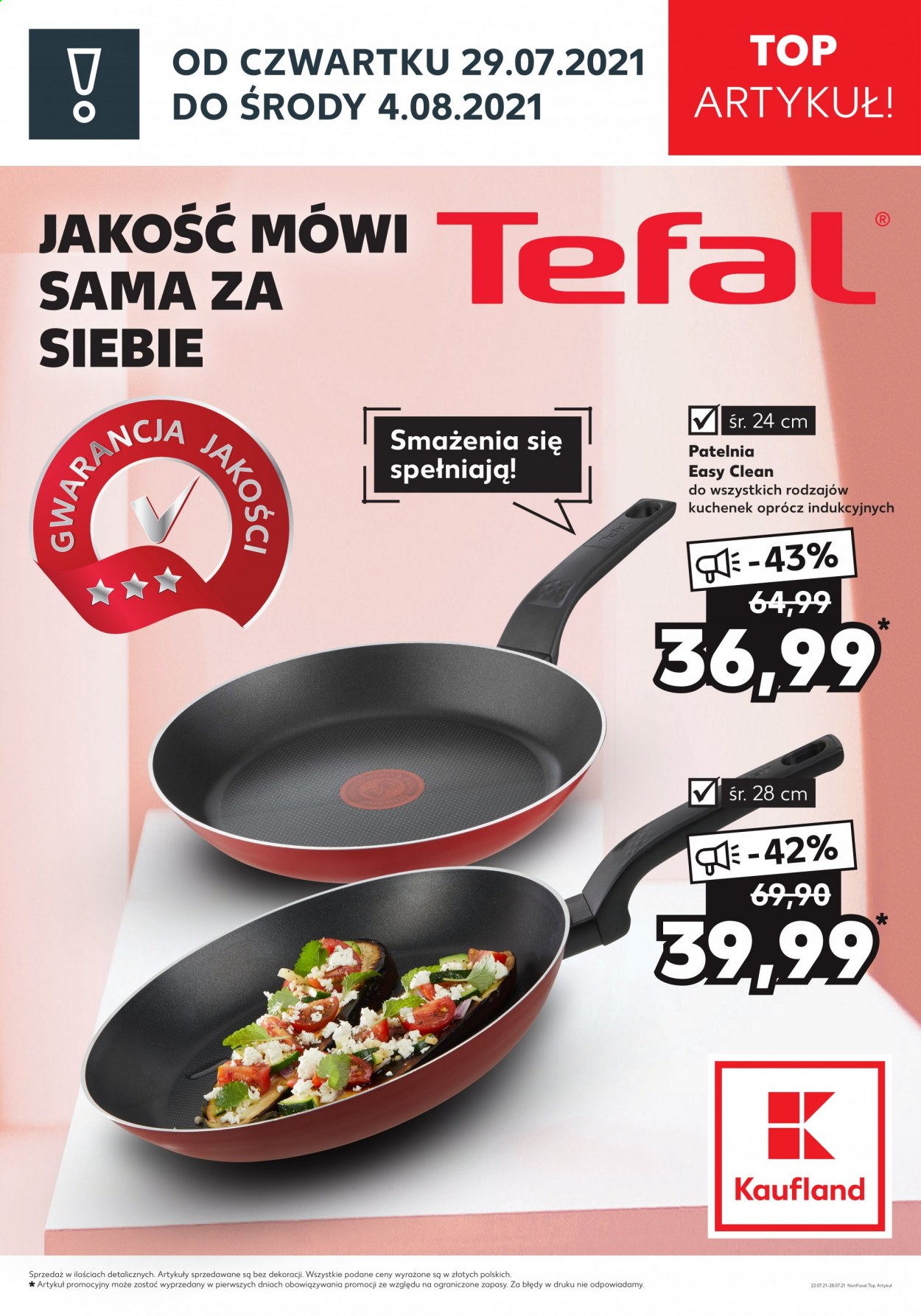 Gazetka Kaufland - 29.07.2021 - 4.08.2021. Strona 1