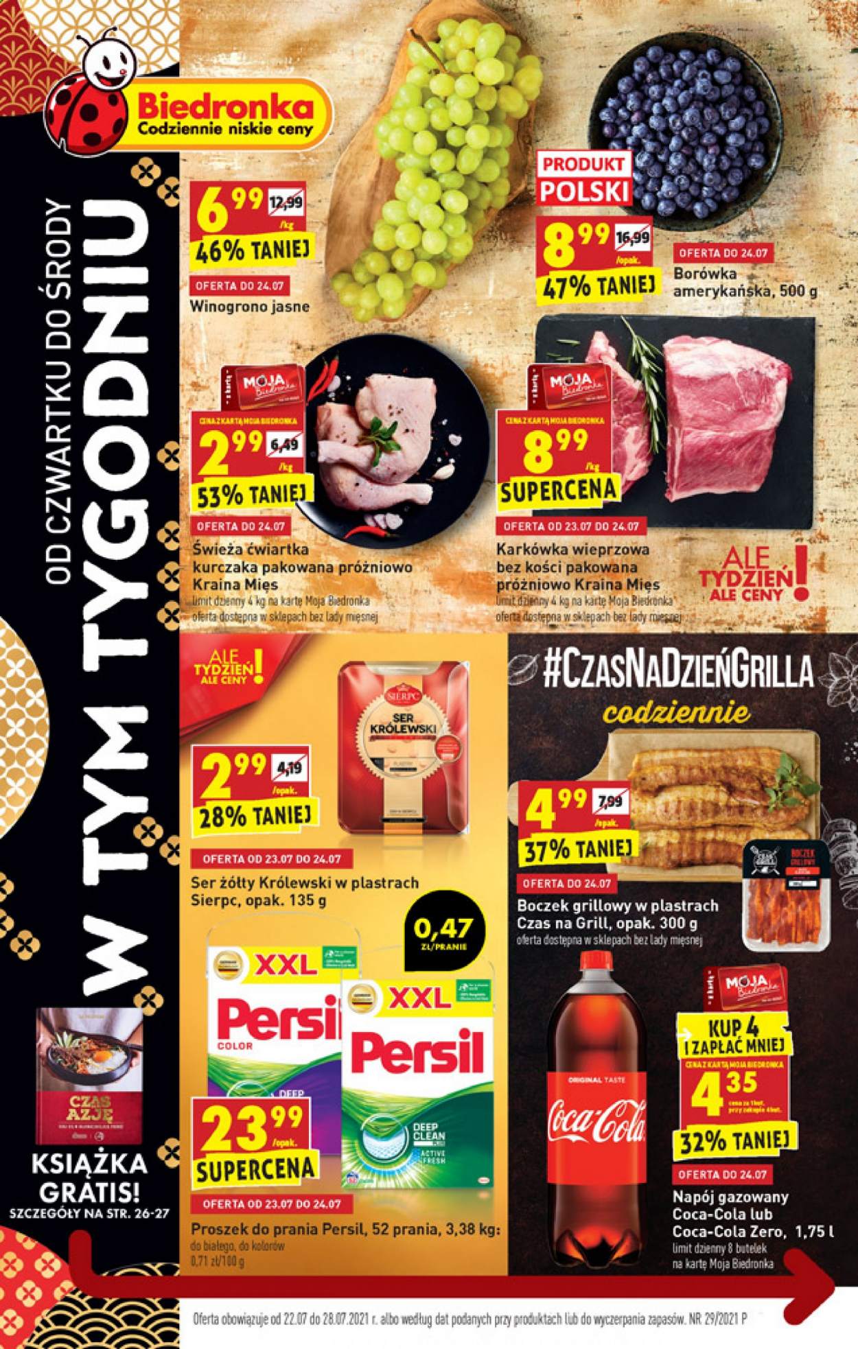 Gazetka Biedronka - 22.07.2021 - 28.07.2021. Strona 1