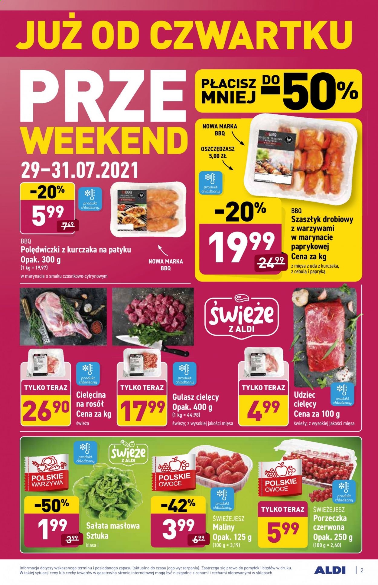 Gazetka ALDI - 29.07.2021 - 31.07.2021. Strona 2