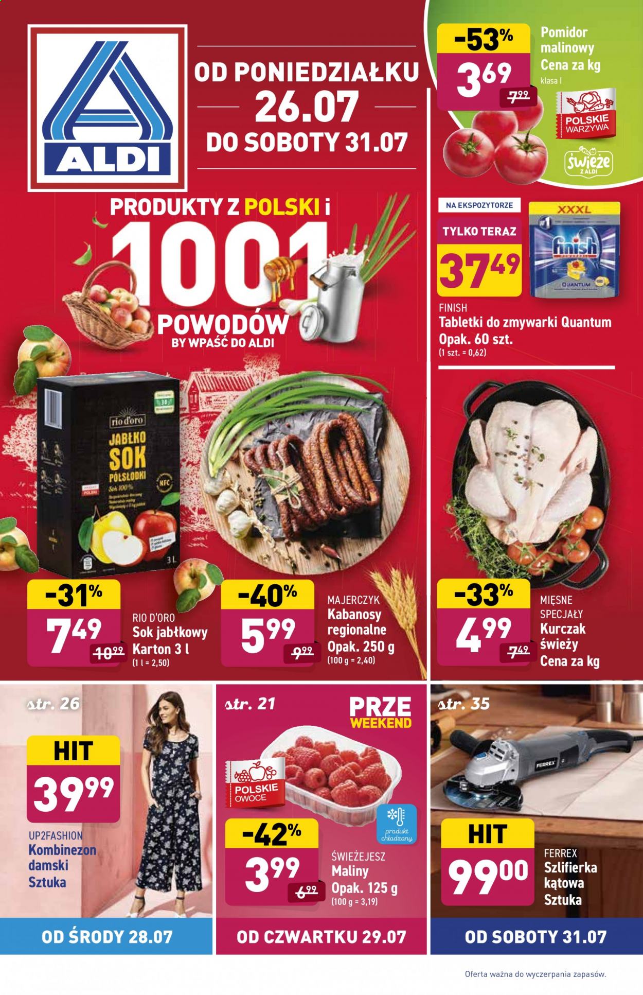 Gazetka ALDI - 26.07.2021 - 31.07.2021. Strona 1