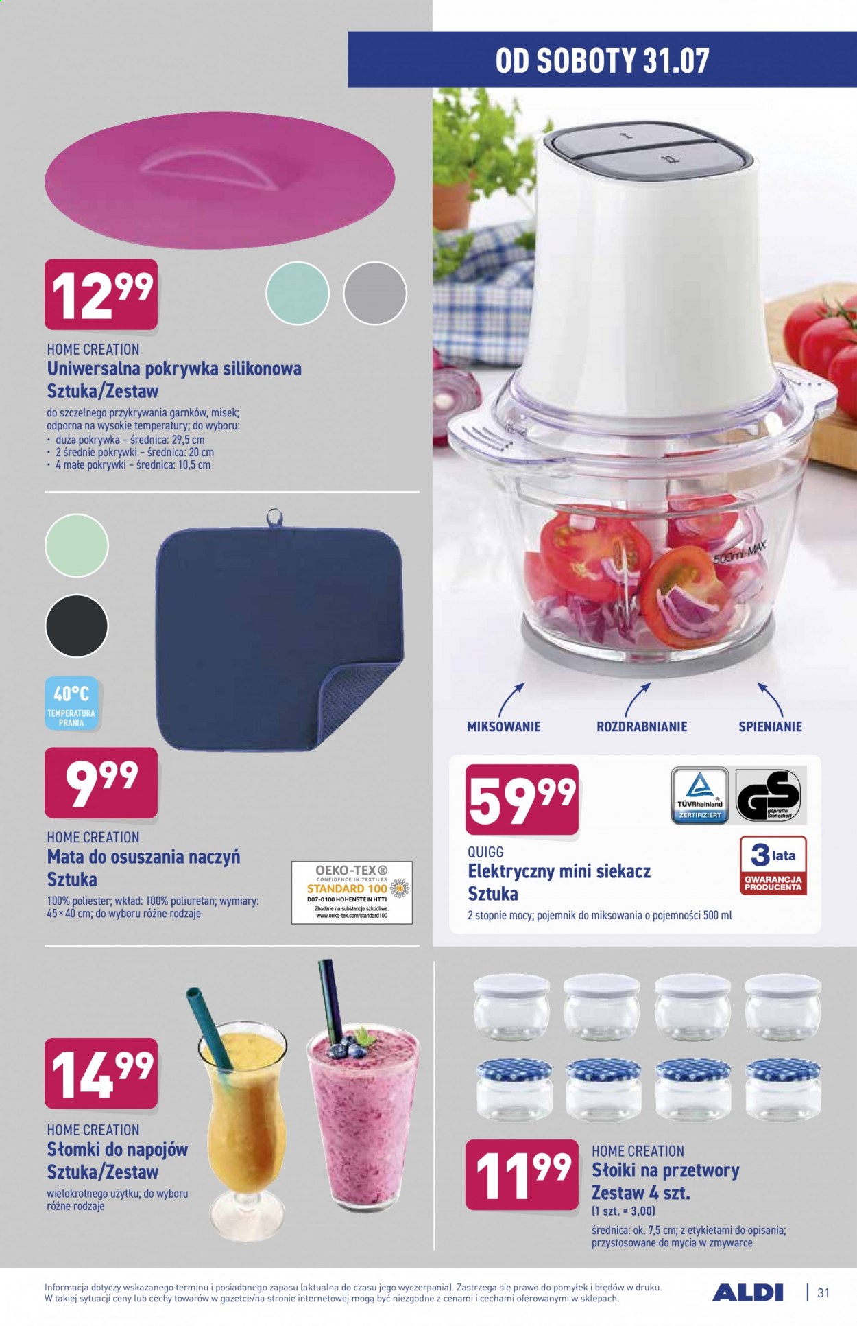 Gazetka ALDI - 26.07.2021 - 31.07.2021. Strona 31