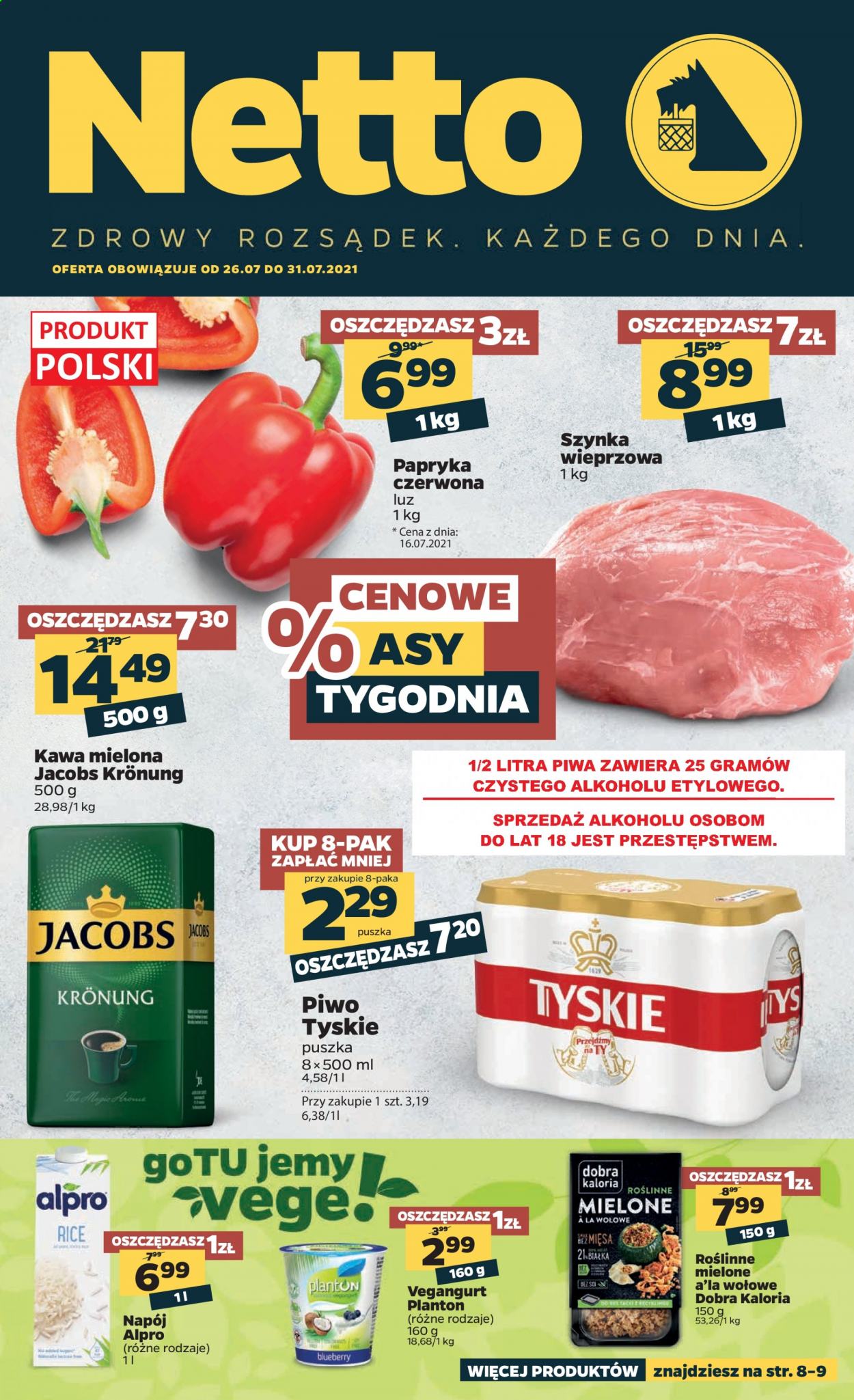 Gazetka Netto - 26.07.2021 - 31.07.2021. Strona 1