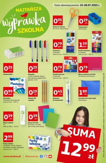 Gazetka Auchan - 23.7.2021 - 28.7.2021.