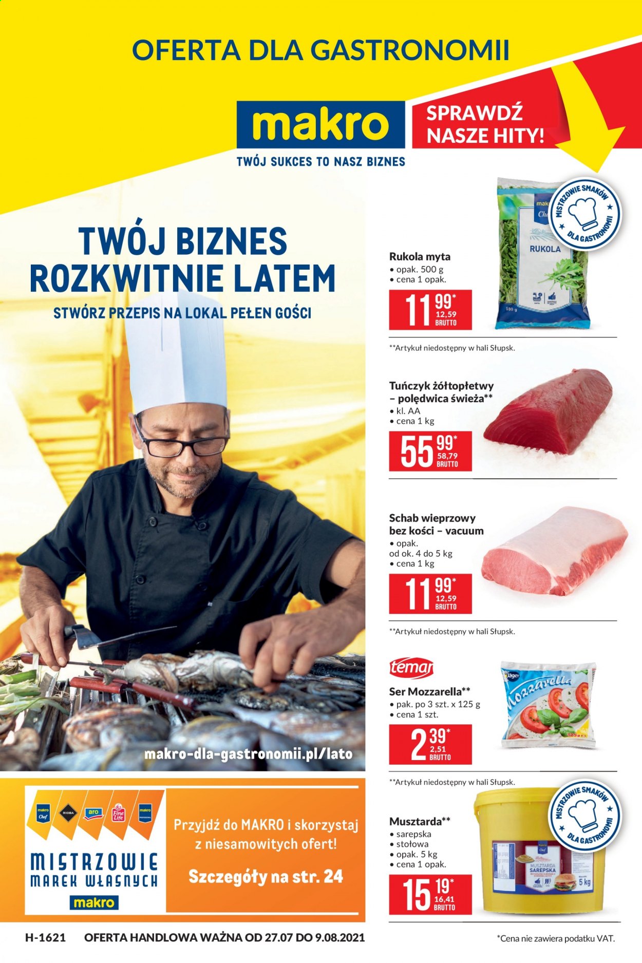 Gazetka Makro - 27.07.2021 - 9.08.2021. Strona 1