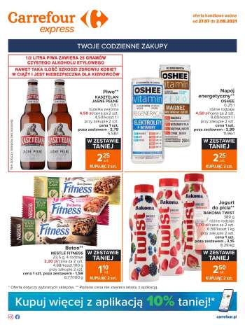 Gazetka Carrefour Express - 27.7.2021 - 2.8.2021.
