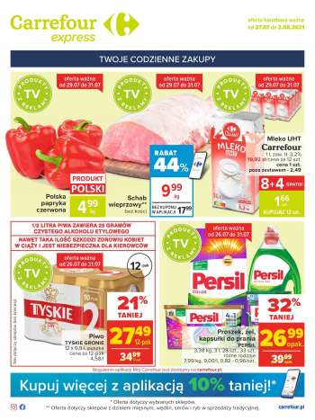 Gazetka Carrefour Express - 27.7.2021 - 2.8.2021.
