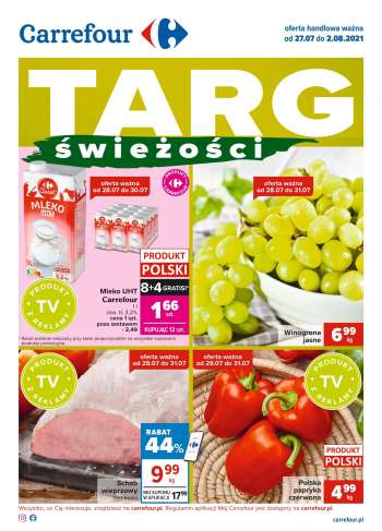 Gazetka Carrefour - 27.7.2021 - 2.8.2021.