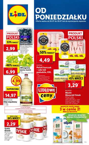 Gazetka Lidl - 26.7.2021 - 28.7.2021.