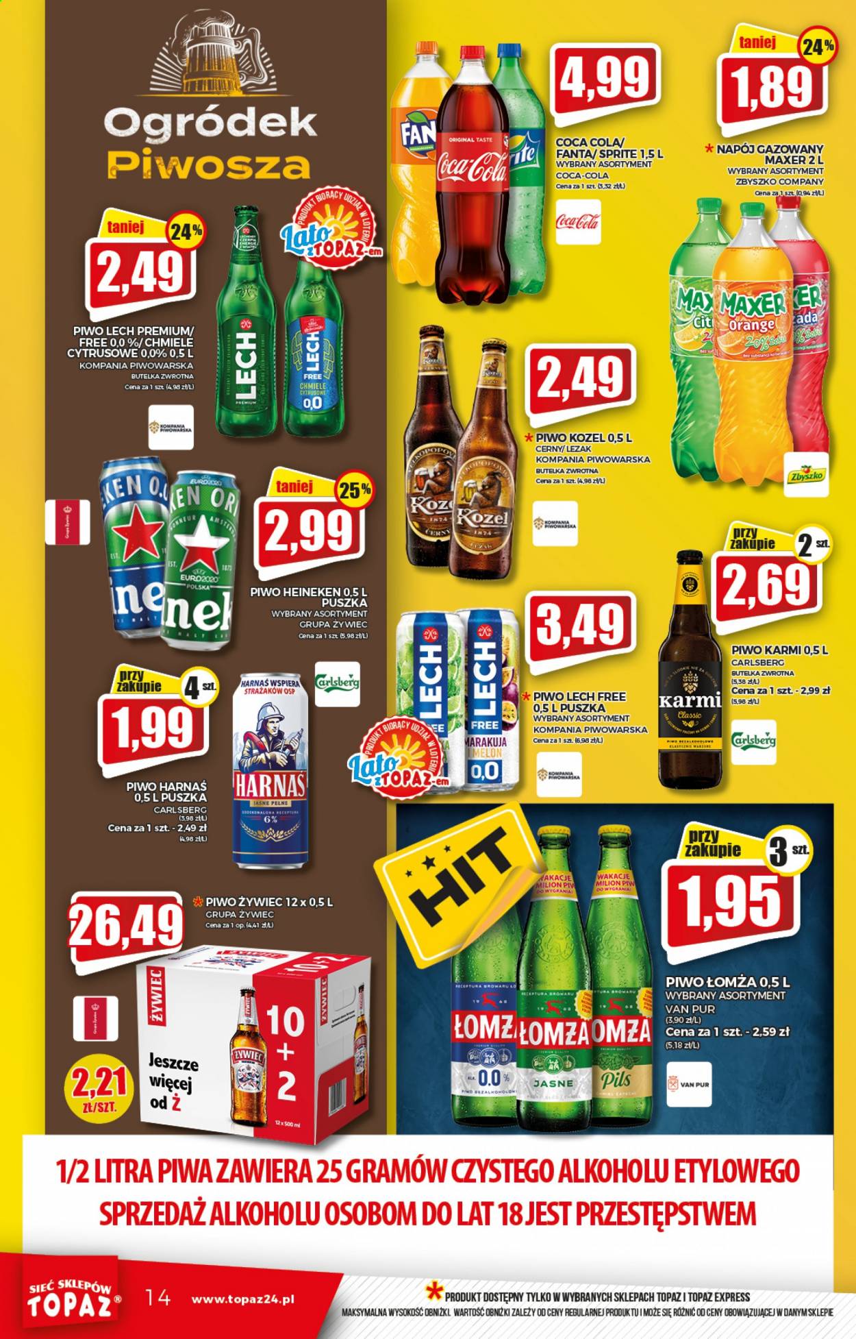 Gazetka Topaz - 29.07.2021 - 4.08.2021. Strona 14