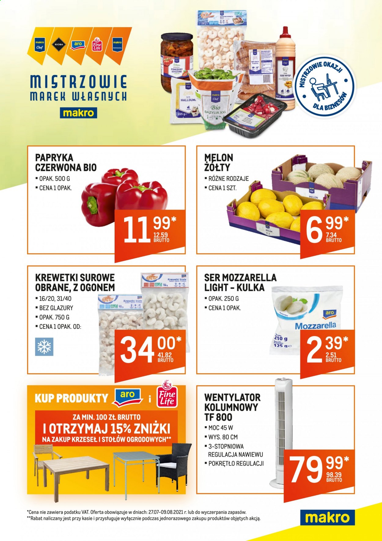 Gazetka Makro - 27.07.2021 - 9.08.2021. Strona 1