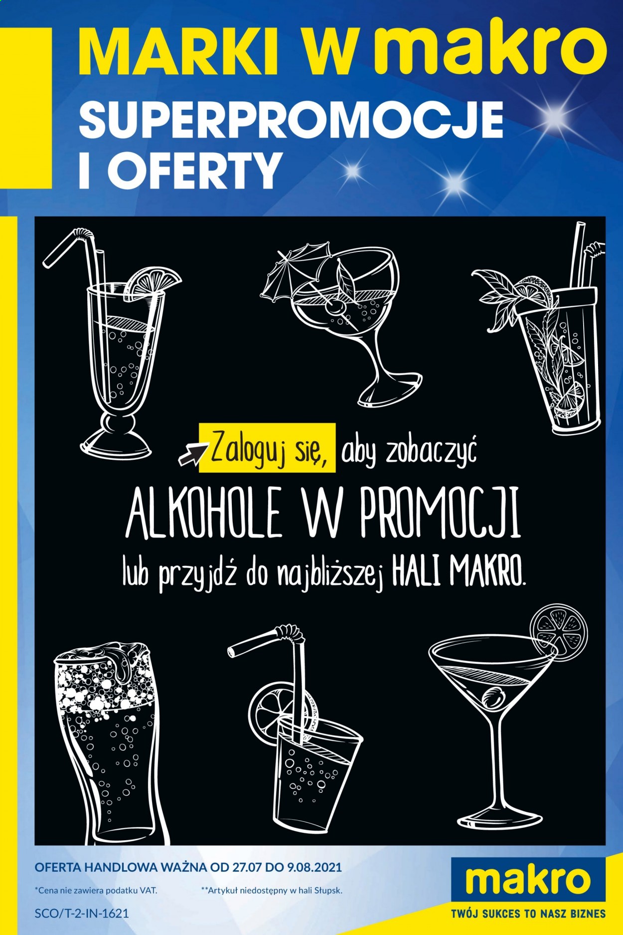 Gazetka Makro - 27.07.2021 - 9.08.2021. Strona 1