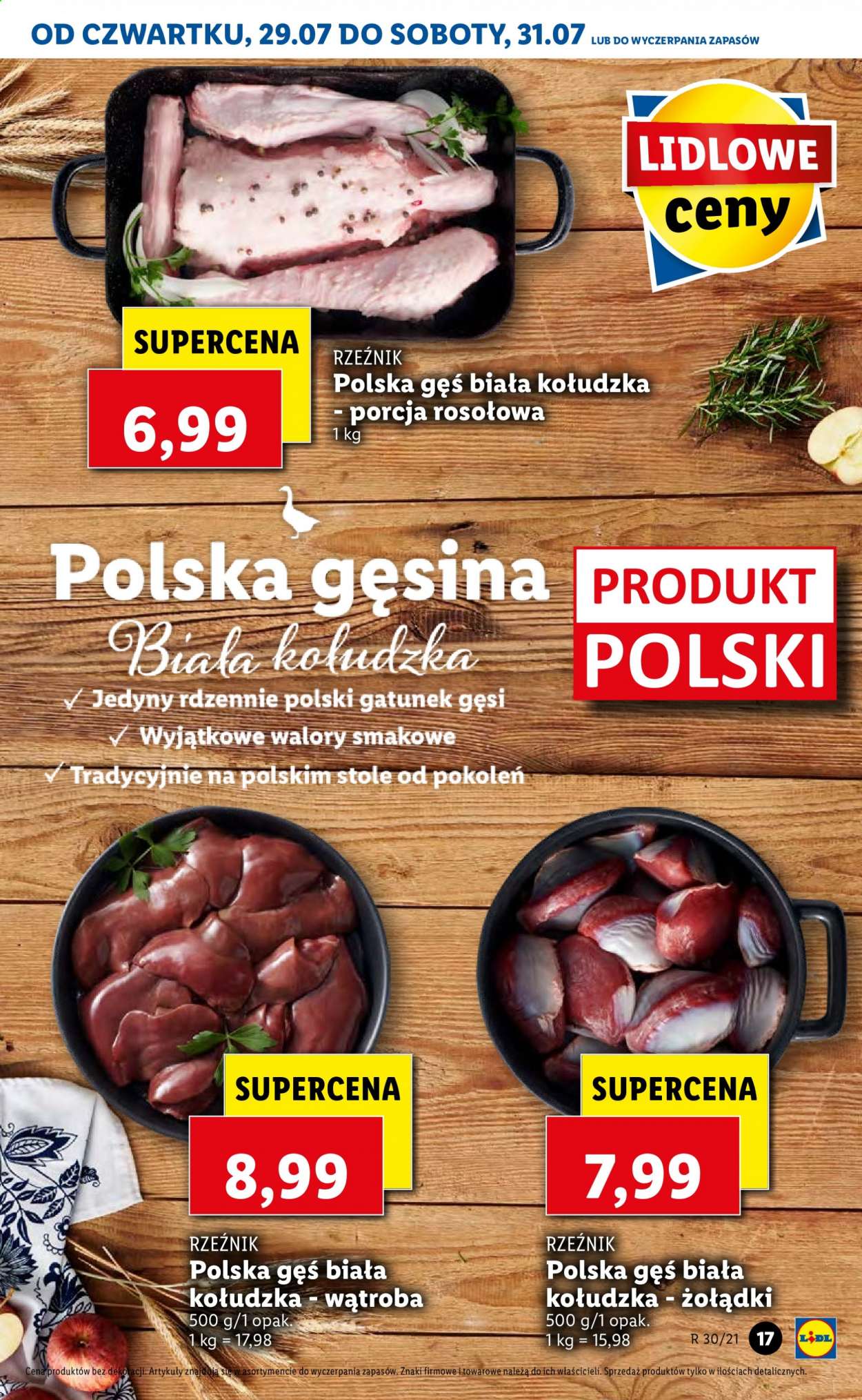 Gazetka Lidl - 29.07.2021 - 31.07.2021. Strona 17