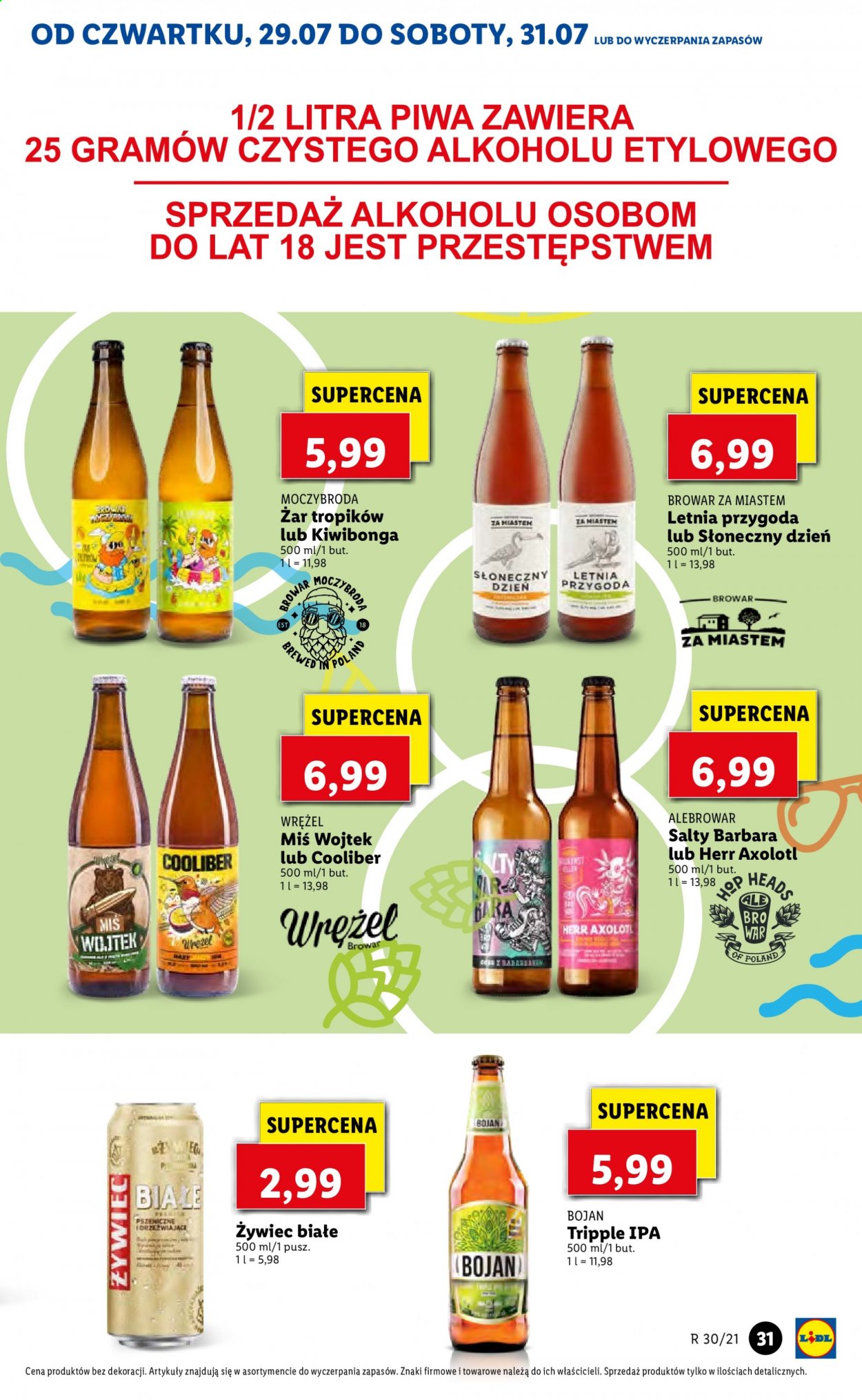 Gazetka Lidl - 29.07.2021 - 31.07.2021. Strona 31