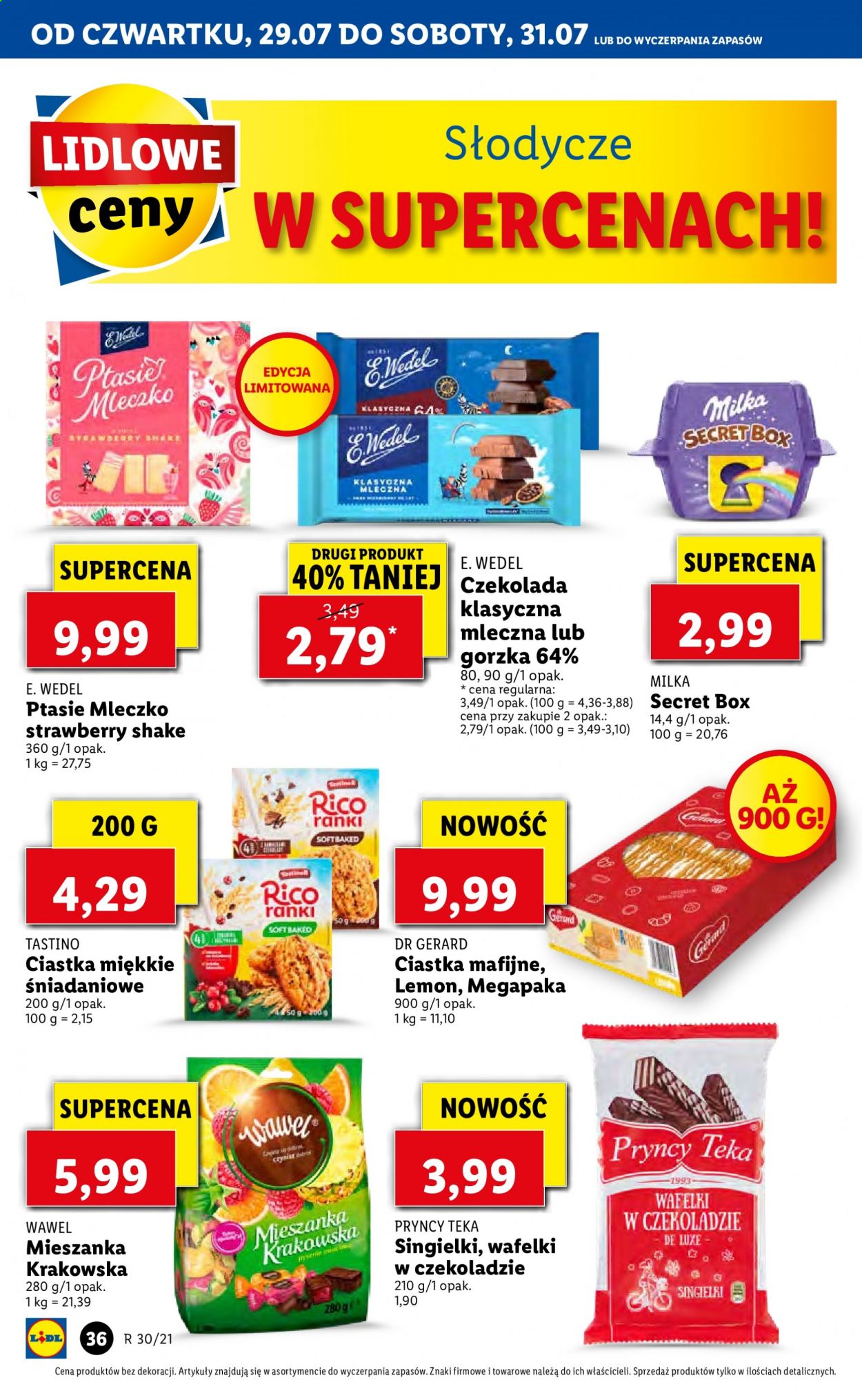 Gazetka Lidl - 29.07.2021 - 31.07.2021. Strona 36