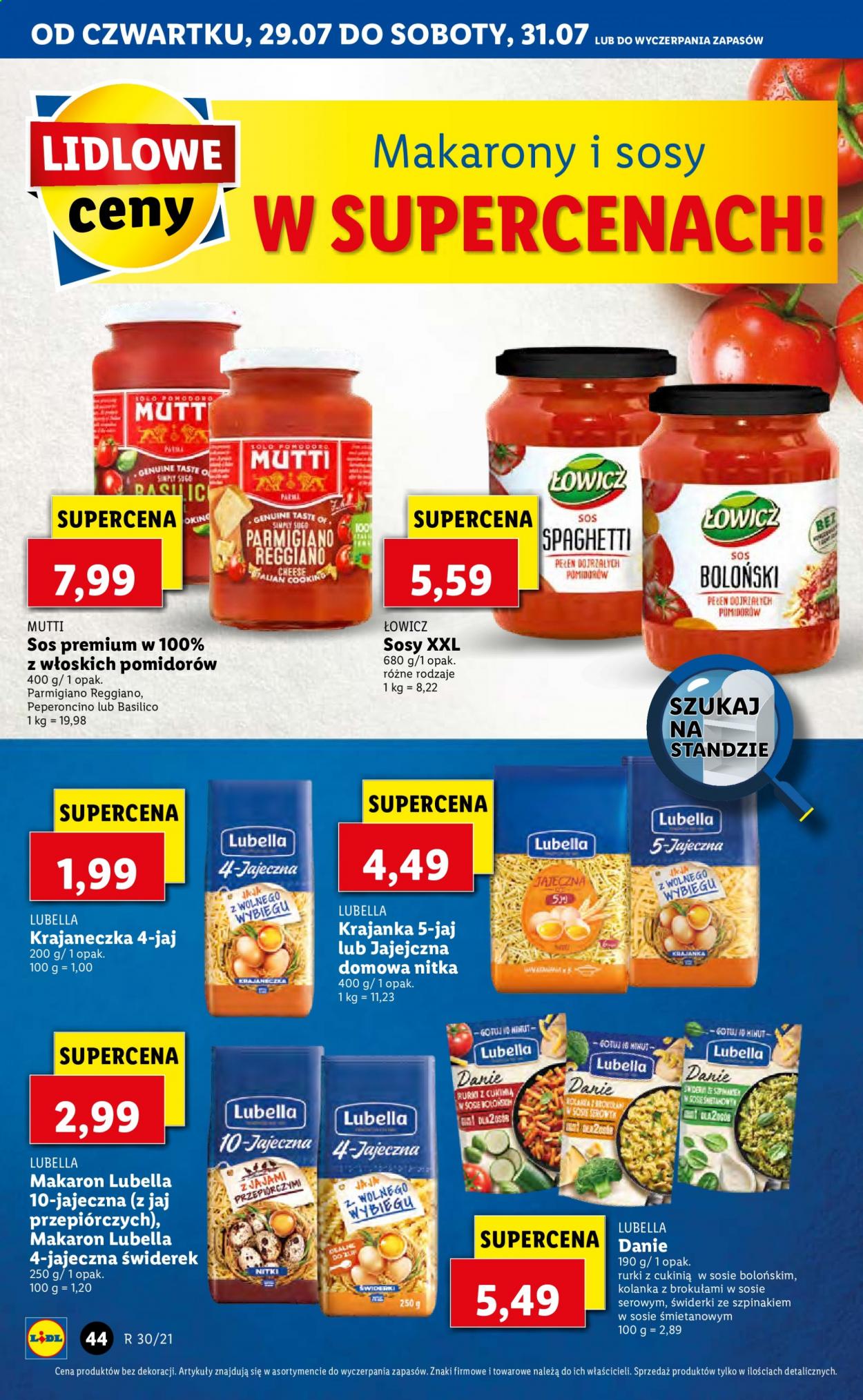 Gazetka Lidl - 29.07.2021 - 31.07.2021. Strona 44