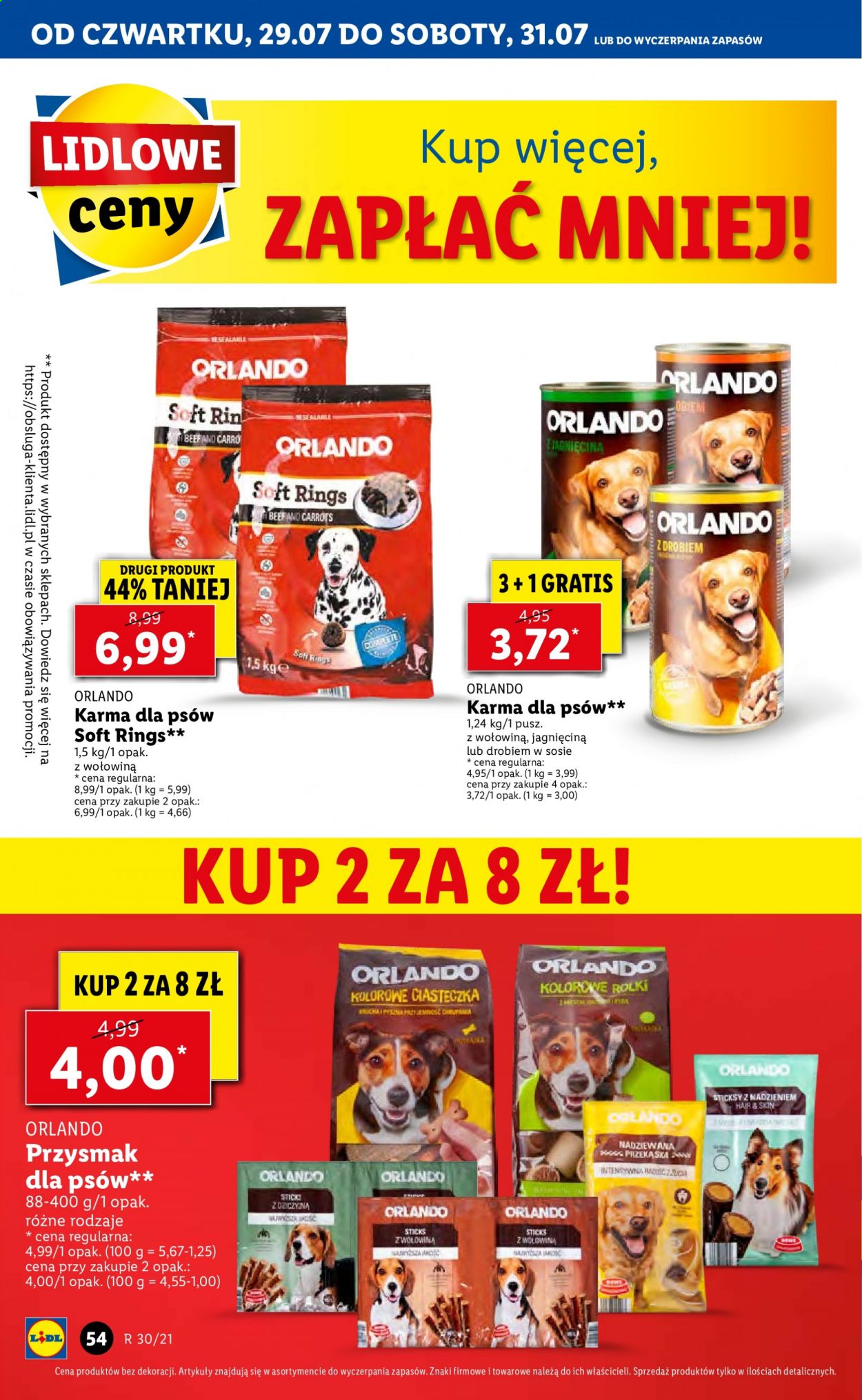 Gazetka Lidl - 29.07.2021 - 31.07.2021. Strona 54