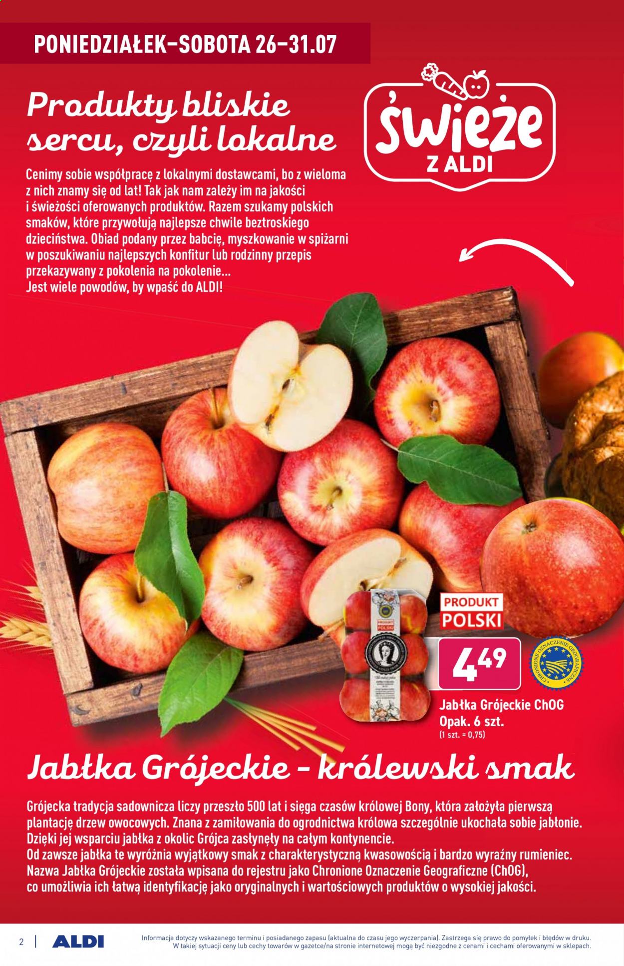 Gazetka ALDI - 26.07.2021 - 31.07.2021. Strona 2