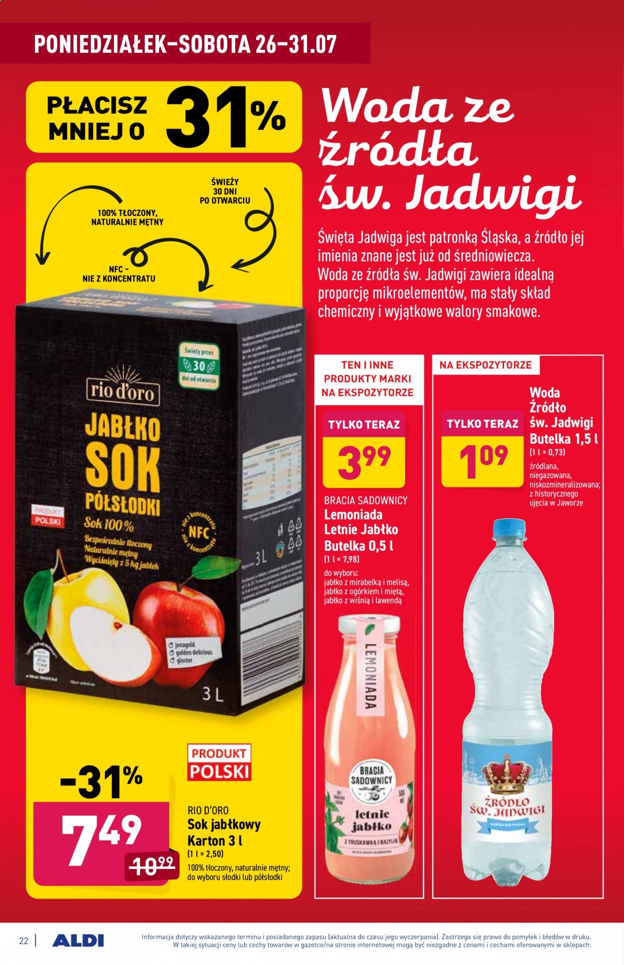 Gazetka ALDI - 26.07.2021 - 31.07.2021. Strona 22