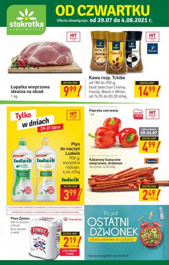 Gazetka Stokrotka Supermarket - 29.7.2021 - 4.8.2021.