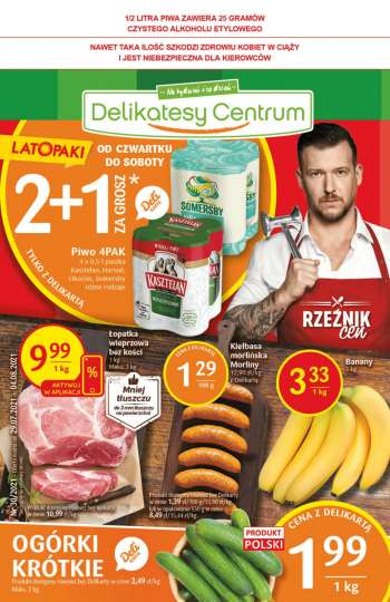 Gazetka Delikatesy Centrum - 29.7.2021 - 4.8.2021.