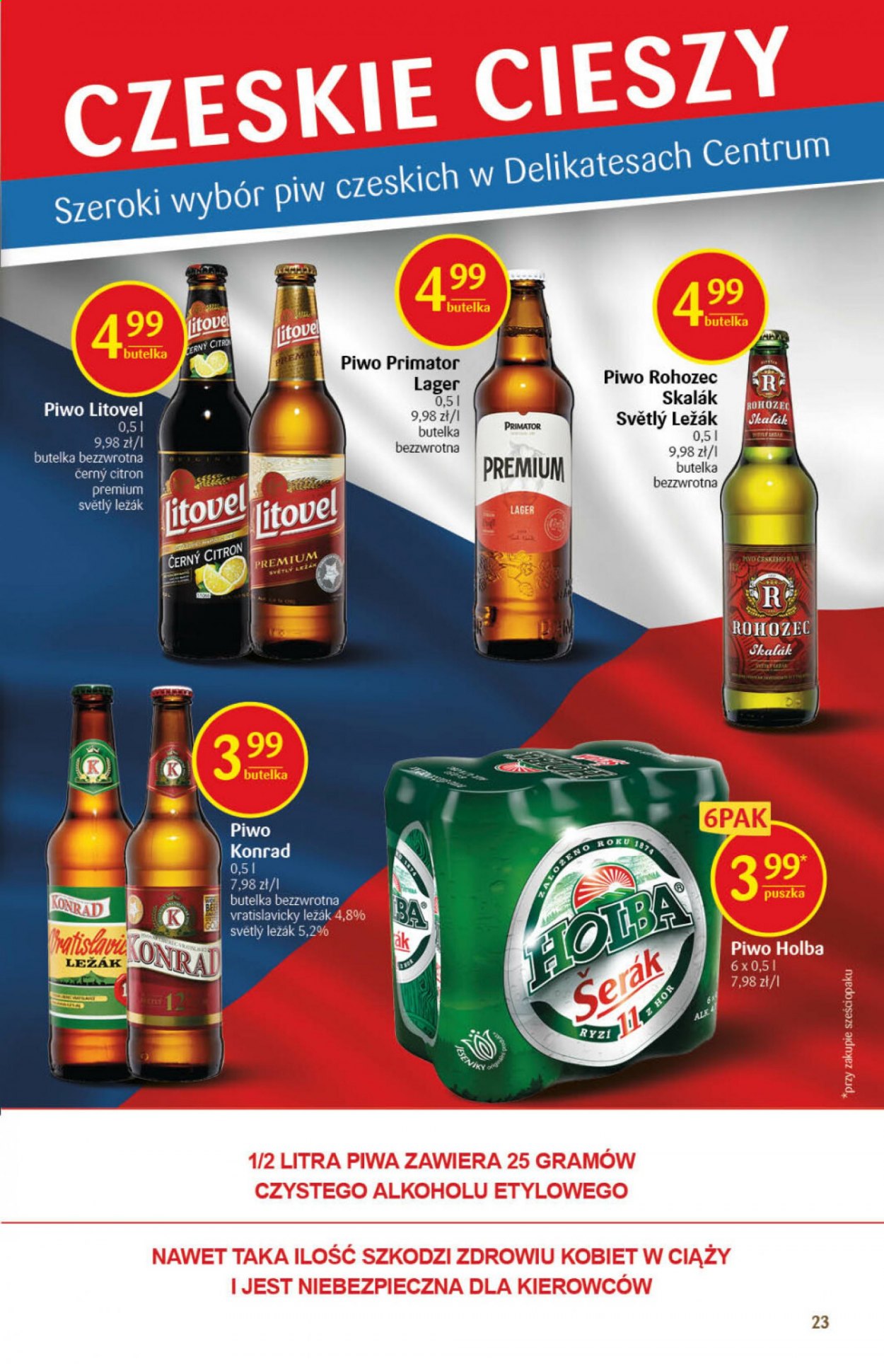 Gazetka Delikatesy Centrum - 29.07.2021 - 4.08.2021. Strona 23