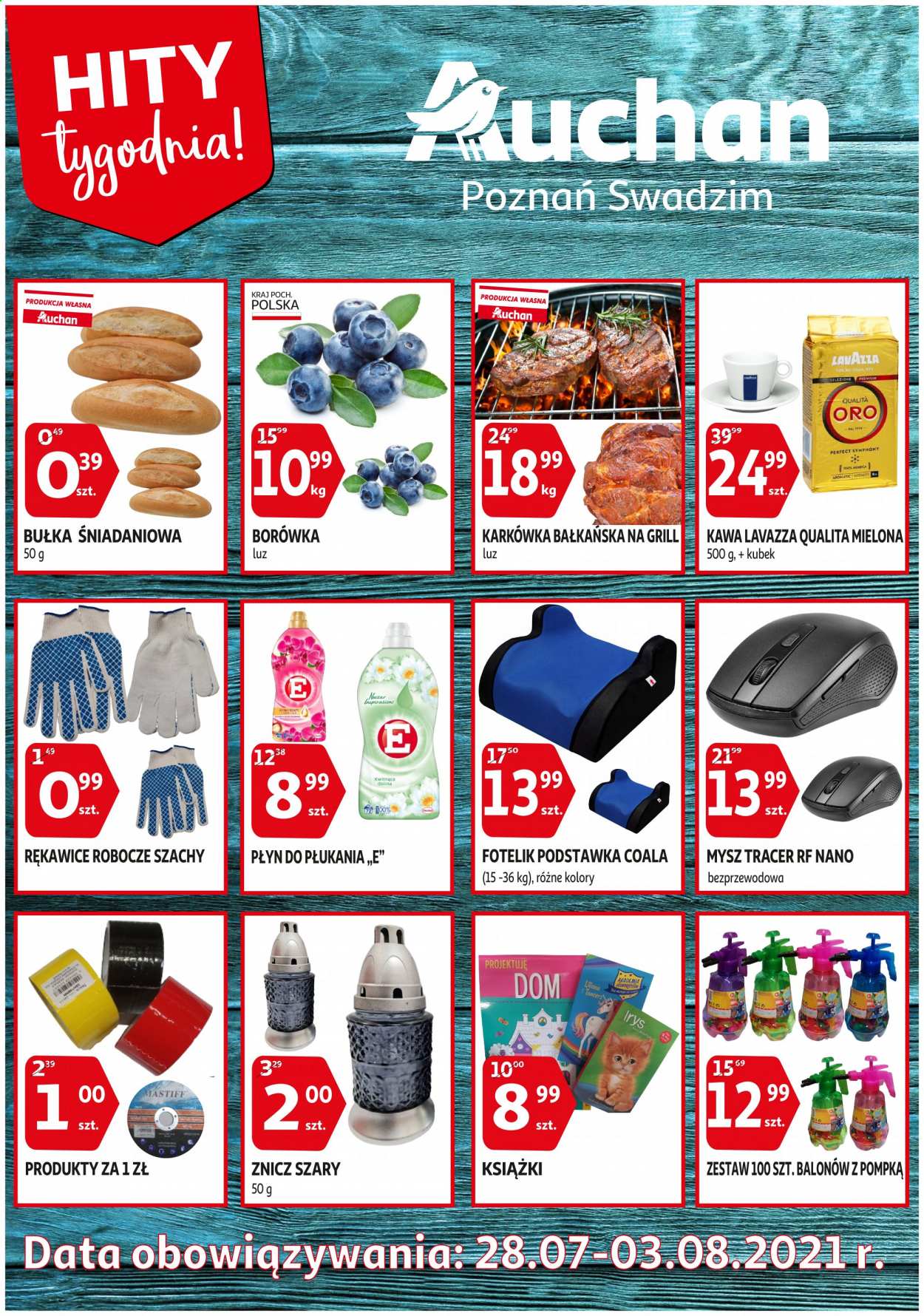 Gazetka Auchan - 28.07.2021 - 3.08.2021. Strona 1
