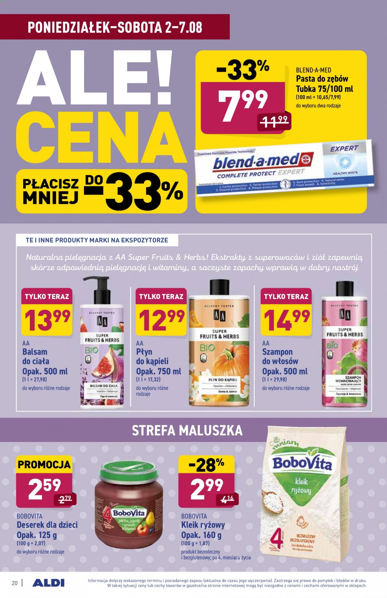 Gazetka ALDI - 2.08.2021 - 7.08.2021. Strona 20