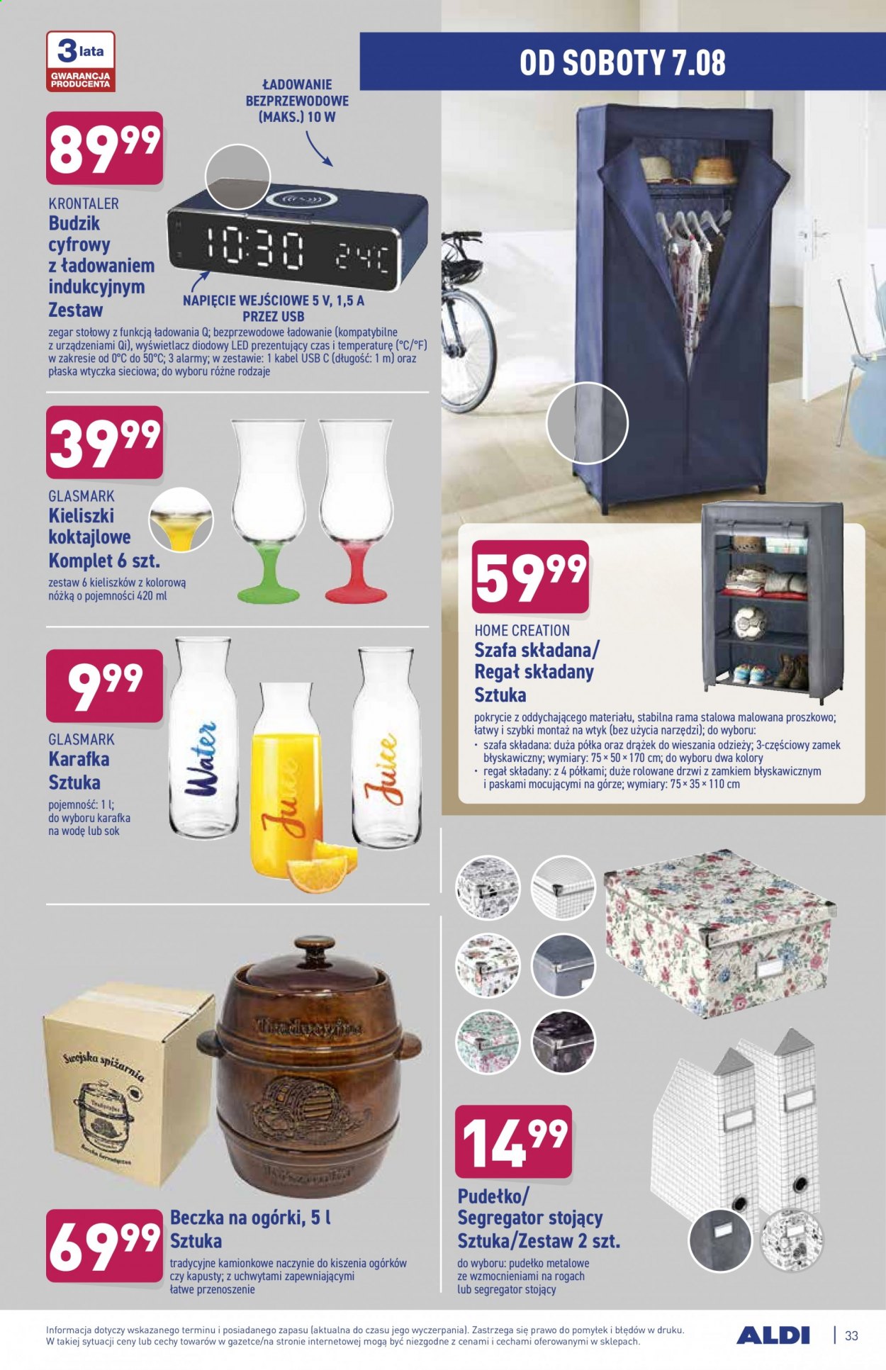 Gazetka ALDI - 2.08.2021 - 7.08.2021. Strona 33