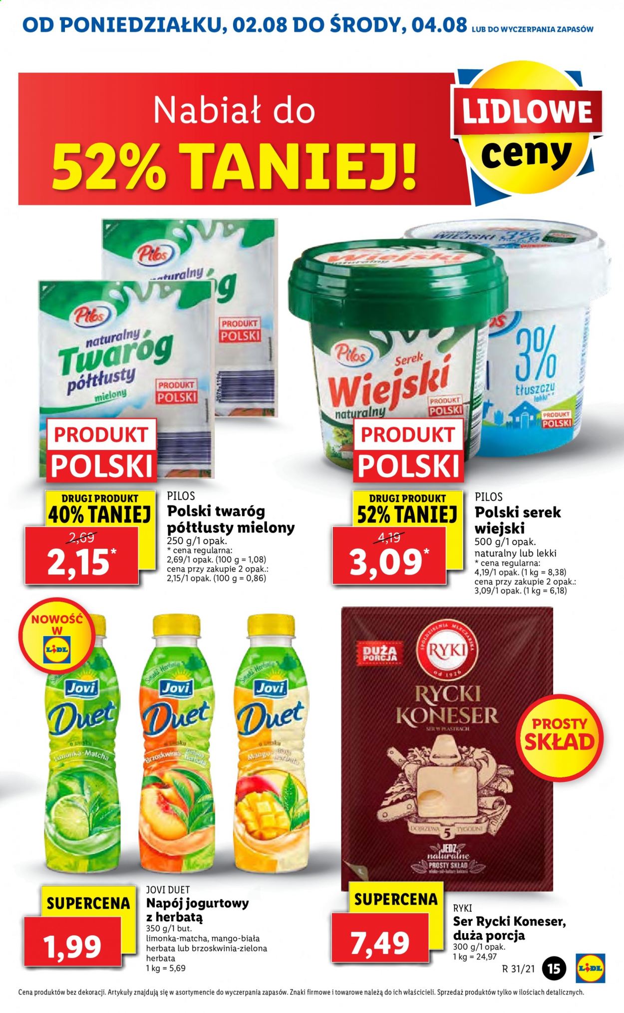 Gazetka Lidl - 2.08.2021 - 4.08.2021. Strona 15