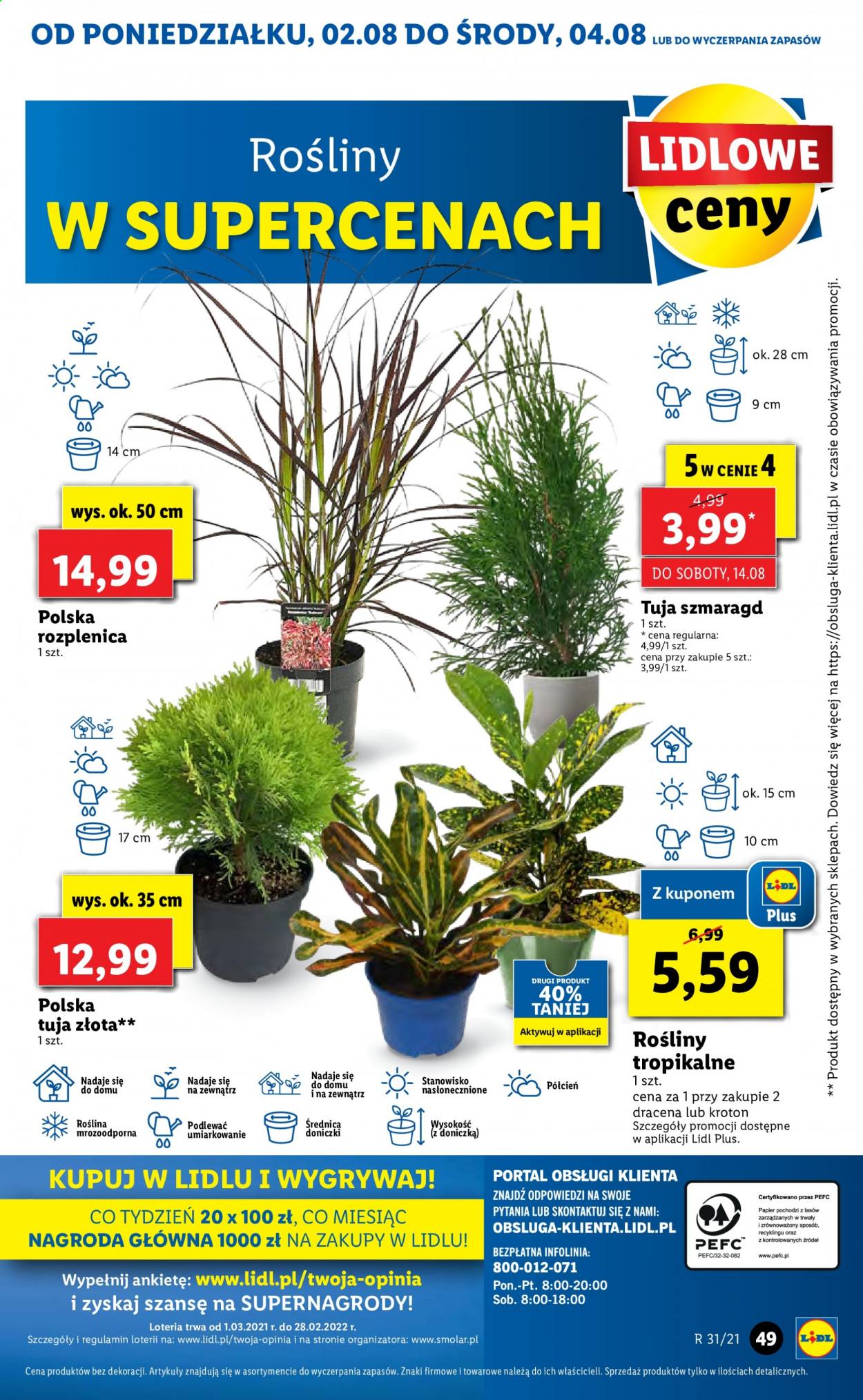 Gazetka Lidl - 2.08.2021 - 4.08.2021. Strona 49