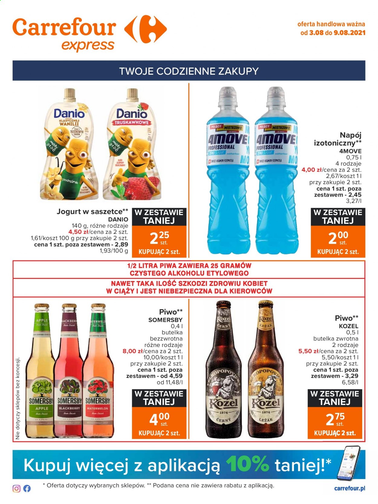 Gazetka Carrefour Express - 3.08.2021 - 9.08.2021. Strona 1