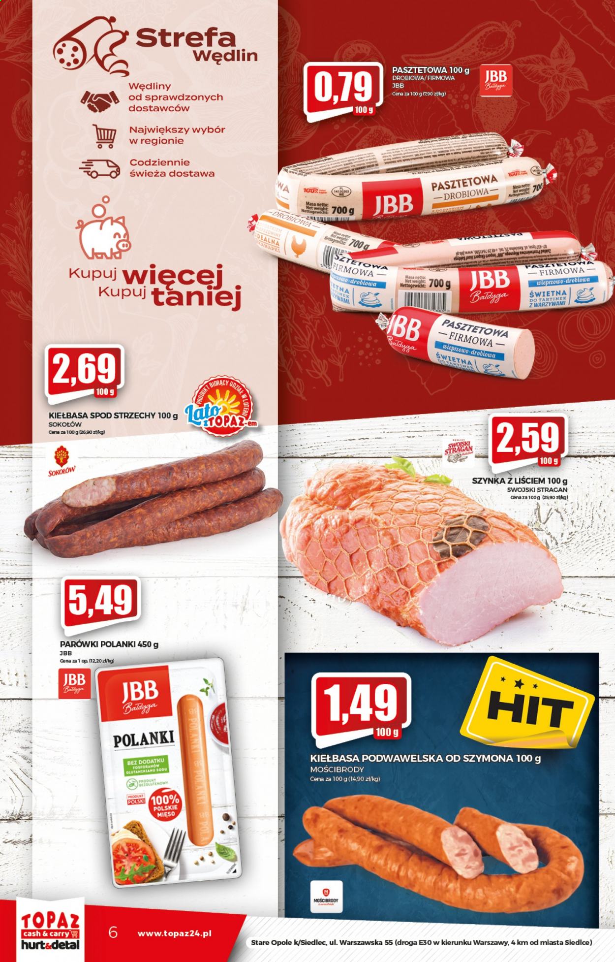 Leták Topaz Cash&Carry - 5.8.2021 - 11.8.2021. Strana 6