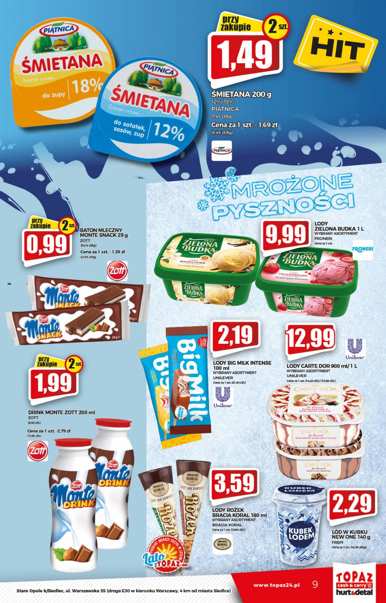 Leták Topaz Cash&Carry - 5.8.2021 - 11.8.2021. Strana 9