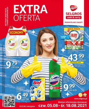 Gazetka Selgros - 5.8.2021 - 18.8.2021.