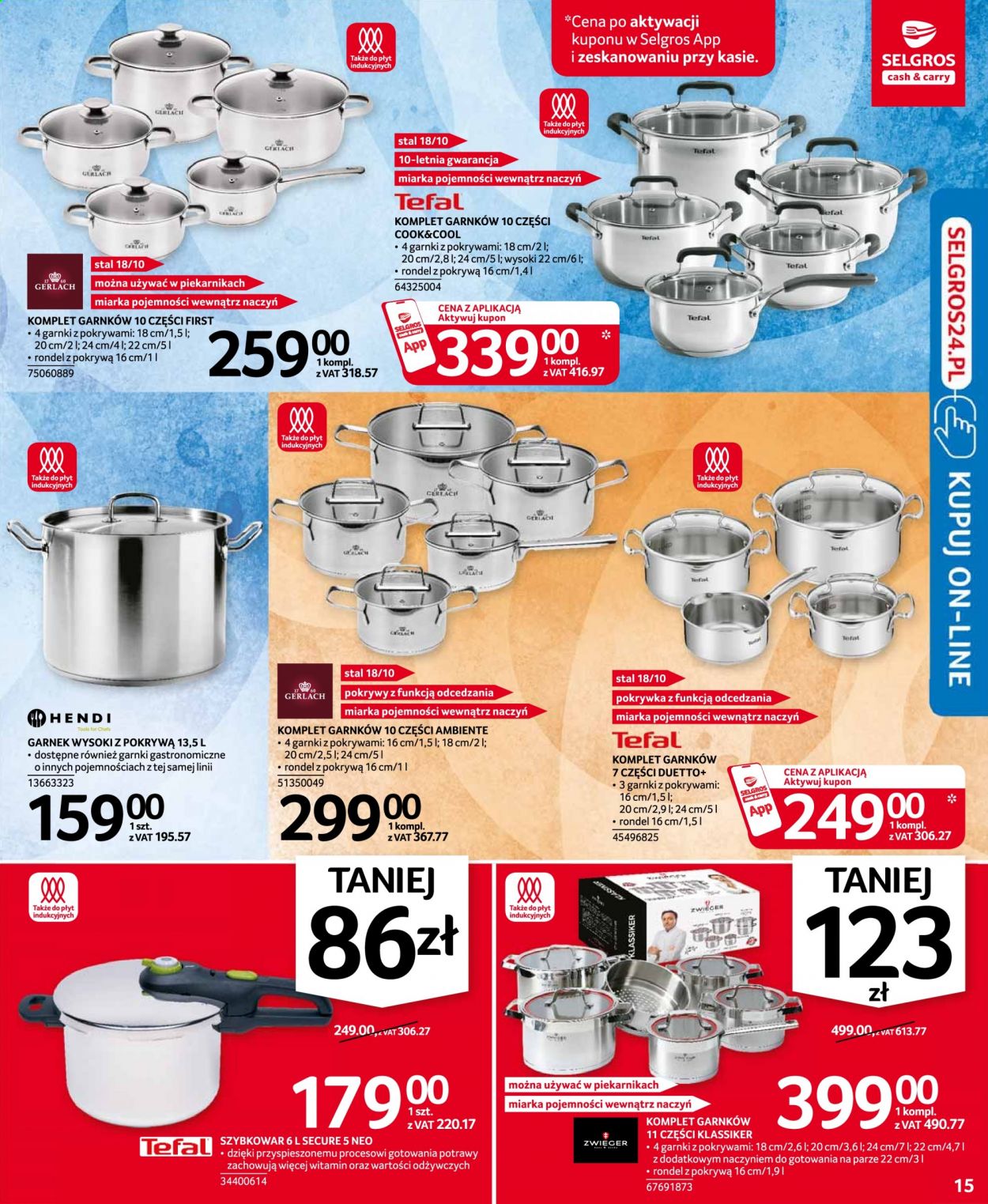 Gazetka Selgros - 5.08.2021 - 18.08.2021. Strona 15