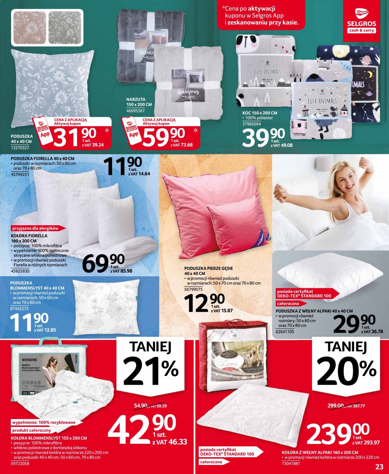 Gazetka Selgros - 5.08.2021 - 18.08.2021. Strona 23