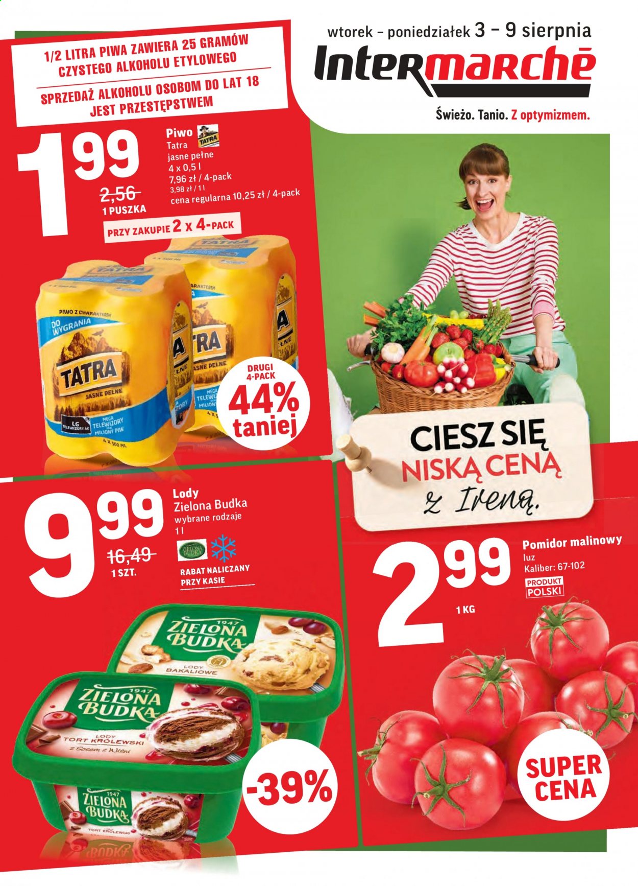 Gazetka Intermarché - 3.08.2021 - 9.08.2021. Strona 1