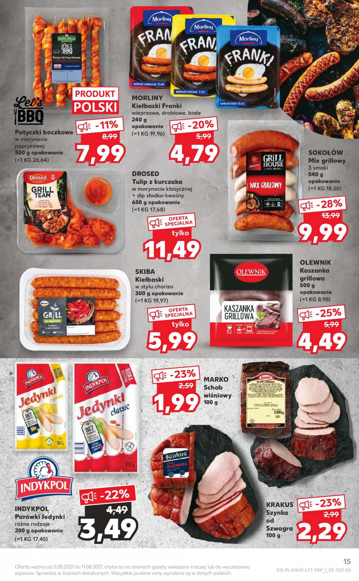 Gazetka Kaufland - 5.08.2021 - 11.08.2021. Strona 15