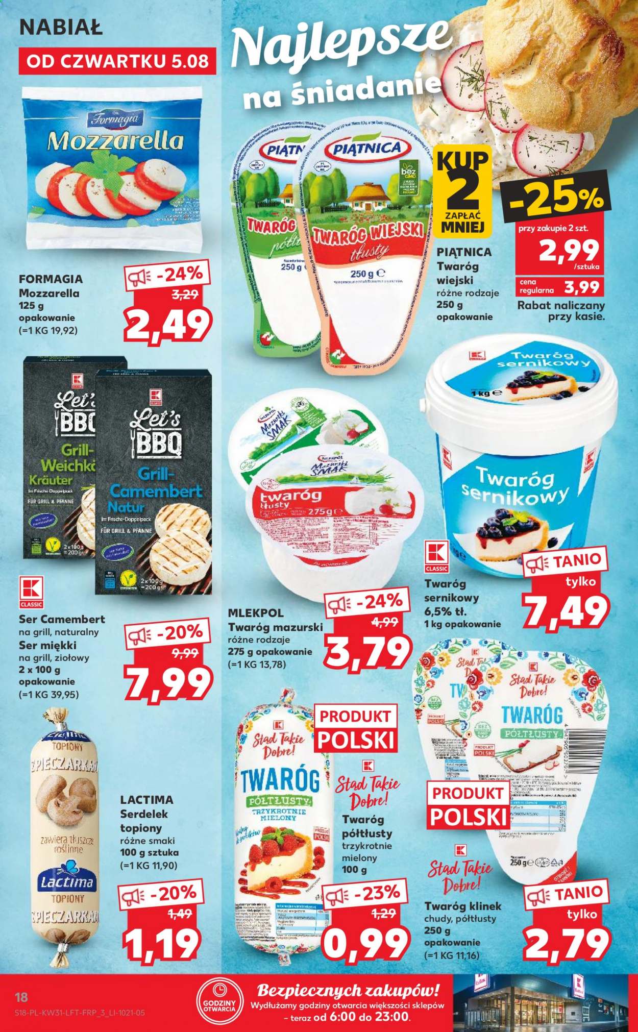 Gazetka Kaufland - 5.08.2021 - 11.08.2021. Strona 18