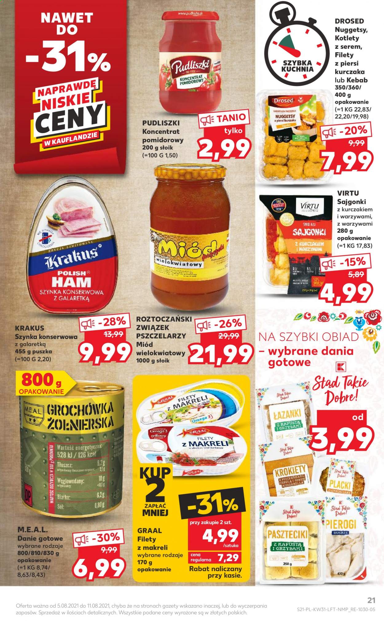 Gazetka Kaufland - 5.08.2021 - 11.08.2021. Strona 21