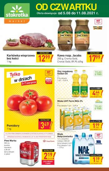 Gazetka Stokrotka Market - 5.8.2021 - 11.8.2021.
