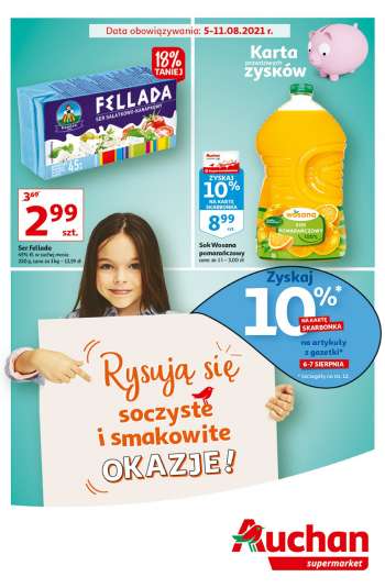 Gazetka Auchan - 5.8.2021 - 11.8.2021.